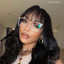 Krystle Square Clear Glasses10