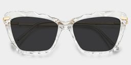 Juliet Cateye Clear Sunglasses1