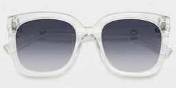 Ebony Clear Square Sunglasses1