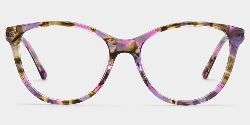 Eli Floral Round Glasses