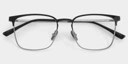 Cole Browline Black Glasses4
