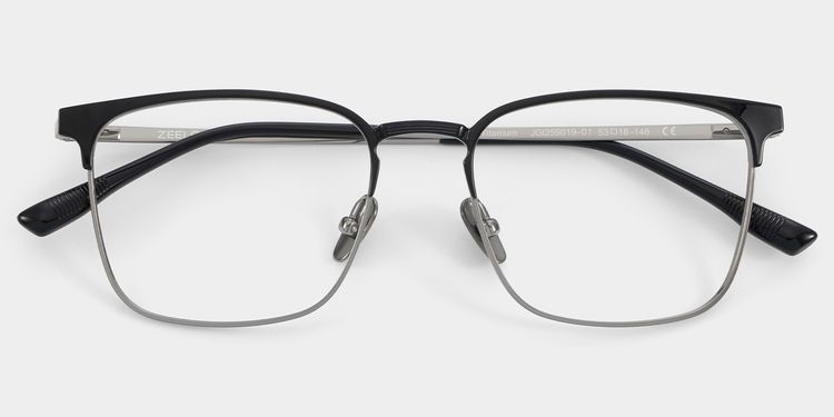 Cole Browline Black Glasses