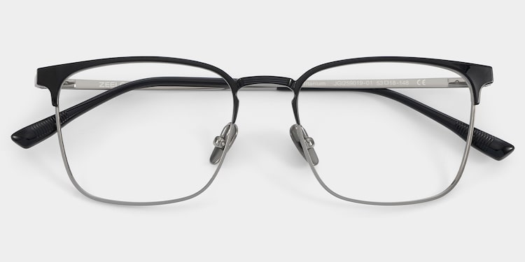 Cole Browline Black Glasses