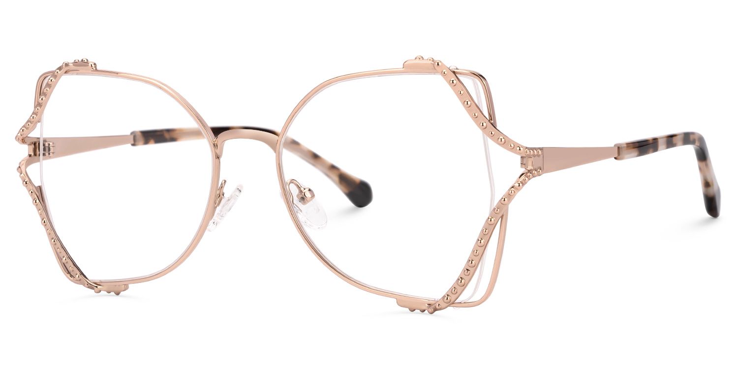 Mcconico Butterfly Rose-Gold Glasses1
