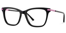 Eliot Rectangle Black Glasses3