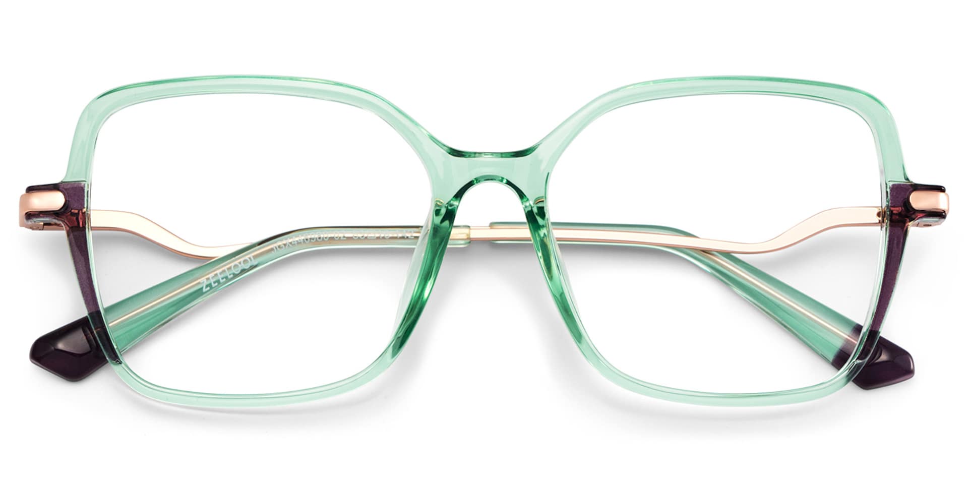 Rendon Square Green Glasses1