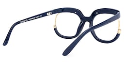 Darice Round Dark-Blue Glasses3