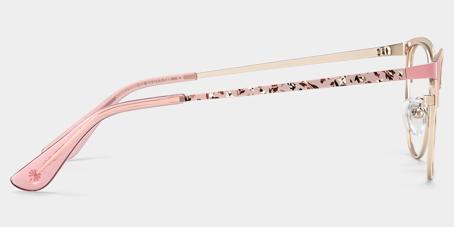 【SQUARELINE】Beemer Pink Square Glasses #7837719 | Zenni Optical