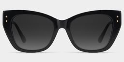 Skylar Butterfly Black Sunglasses1