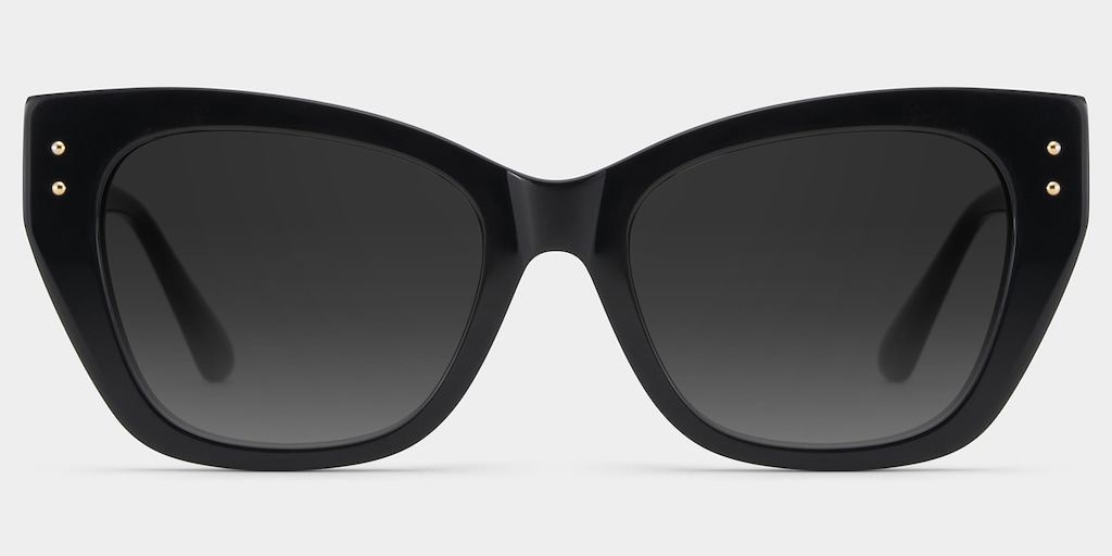 Skylar Butterfly Black Sunglasses