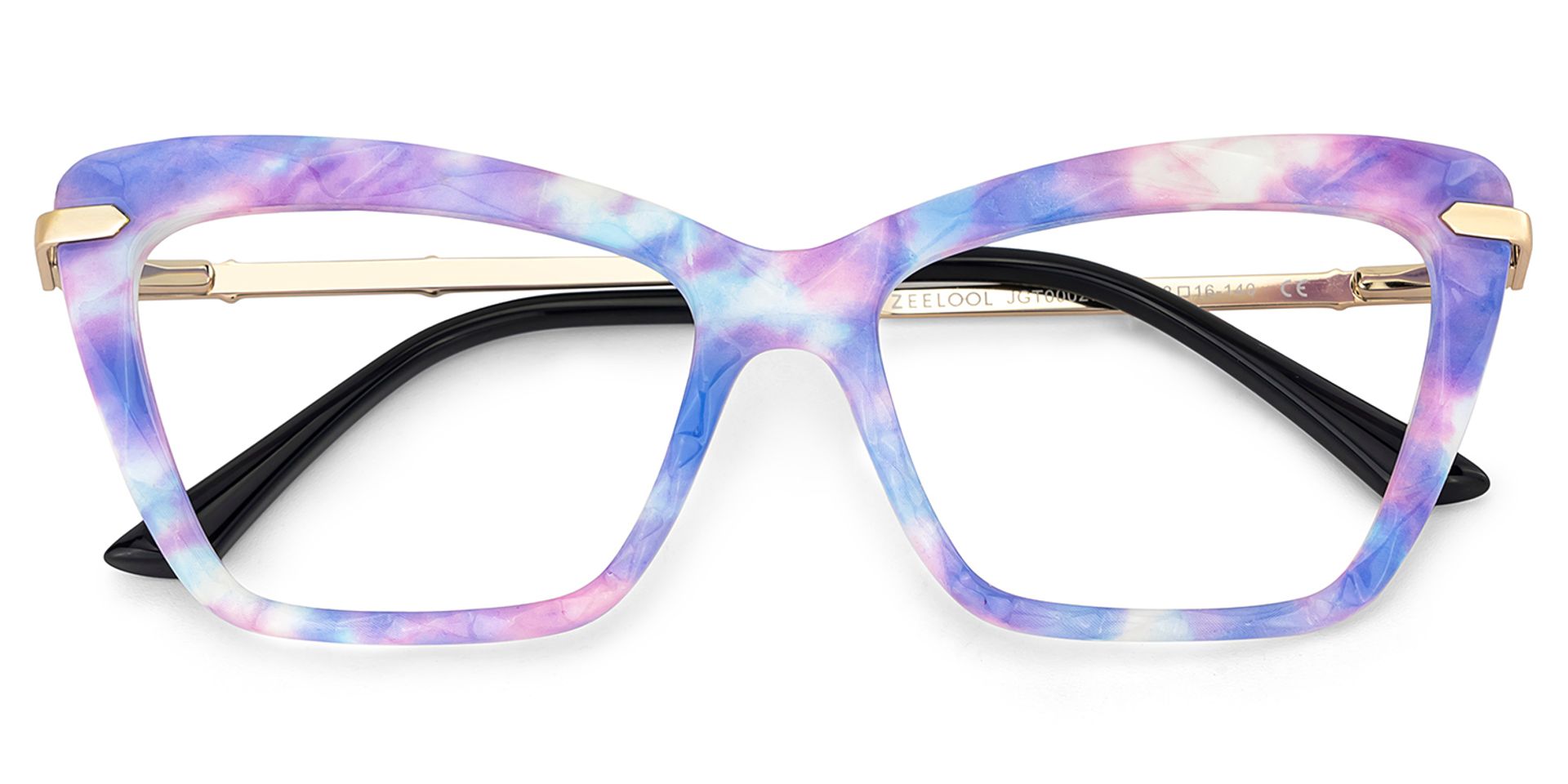 Juliet Cateye Purple TR90 Frame Glasses | Zeelool Optical2