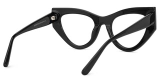 Jallow Cateye Black Glasses3