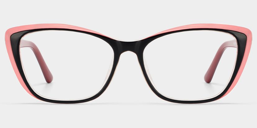 Fidelia Cat Eye Black Glasses
