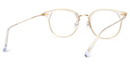 Marcelin Oval Clear Glasses3