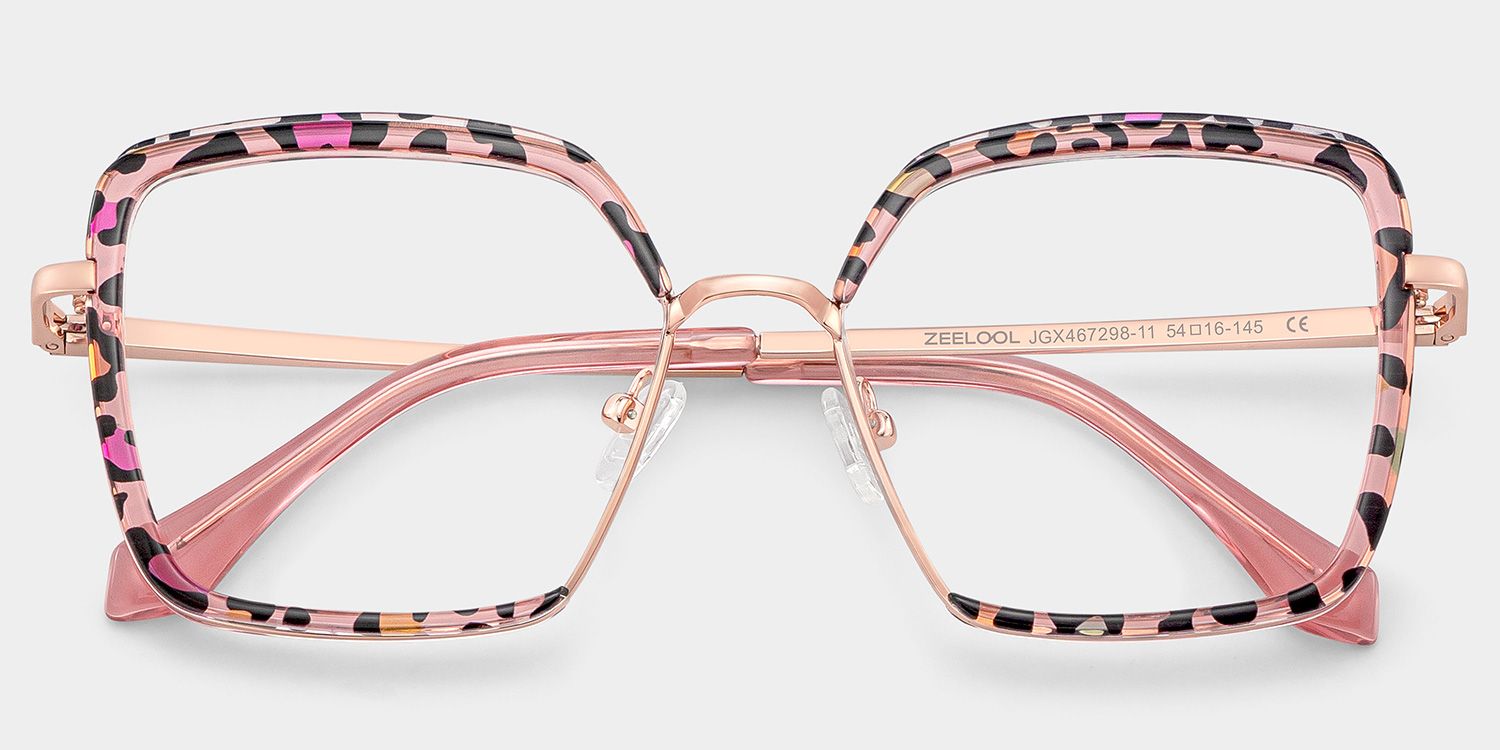New Arrival Pink Leopard Color for Cordaro Frame Glasses | Zeelool1