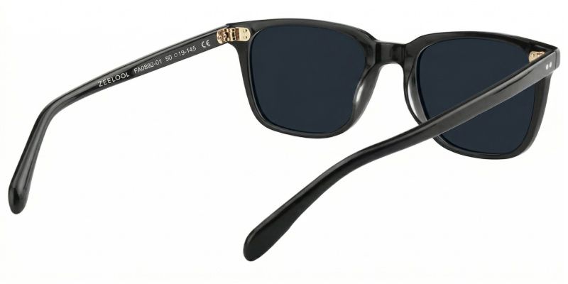 Lamont Rectangle Black Frame Sunglasses Online Sale | ZEELOOL5