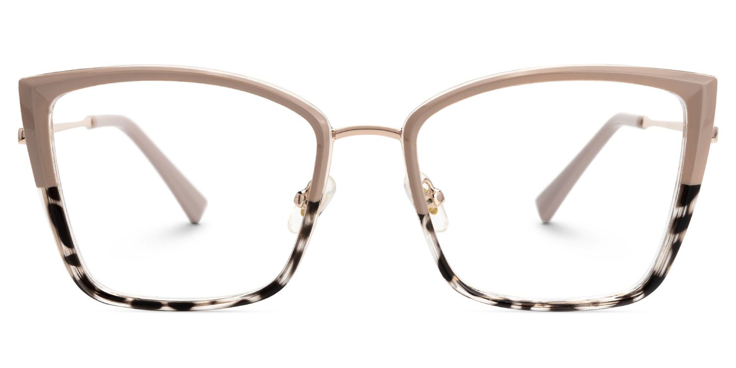 Mariie Butterfly Two-Tone Full-Frame Glasses | Zeelool0