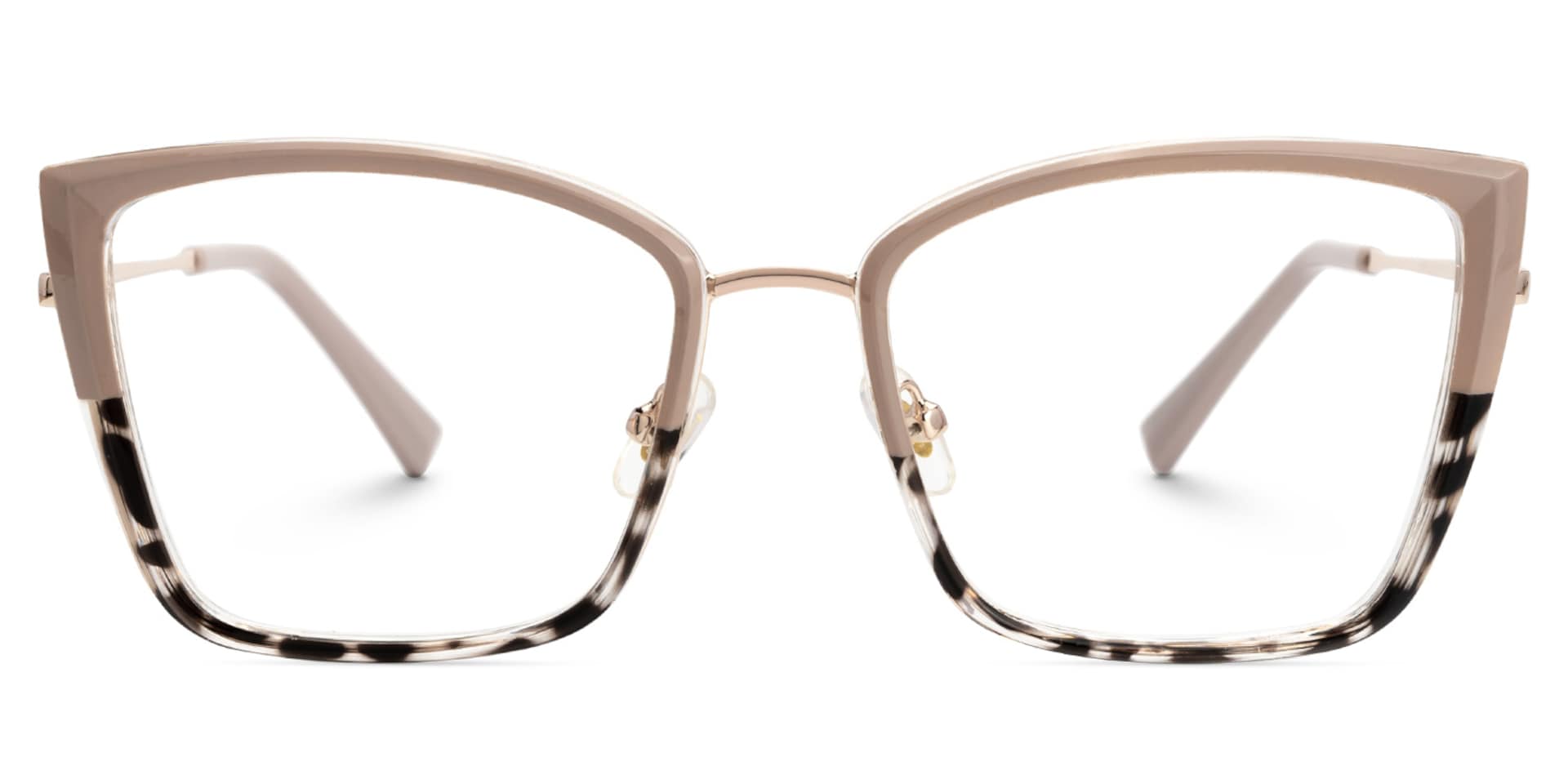 Mariie Butterfly Two-Tone Full-Frame Glasses | Zeelool0