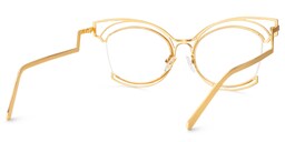 Murphy Cateye Gold Glasses3