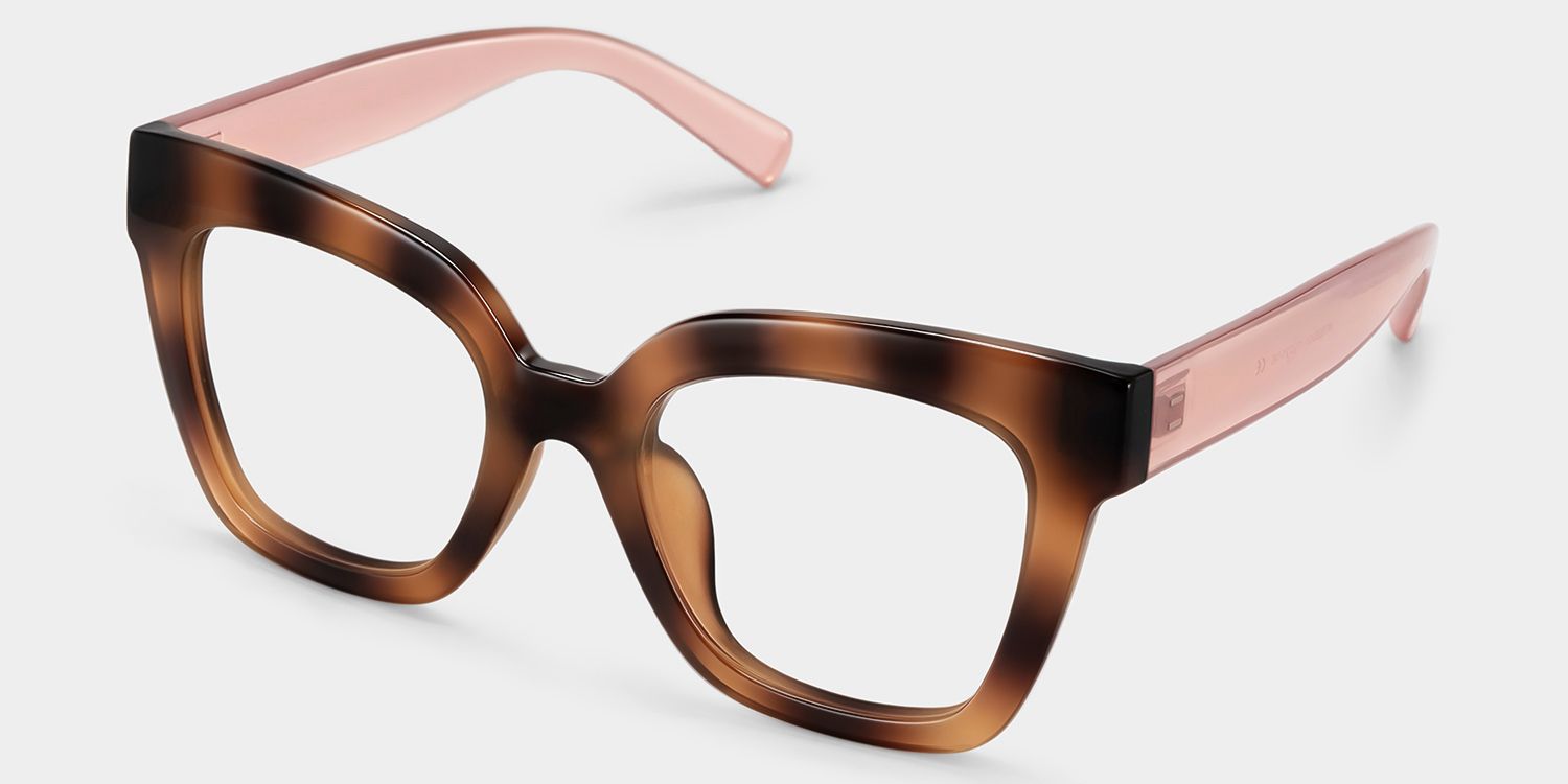 Malcolm Square Burnt Umber Frame Glasses | ZEELOOL5