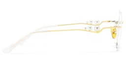 Wyatt Geometric Gold Glasses5