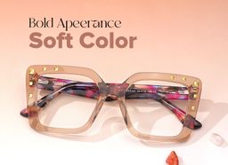 Jeanell Square Beige Glasses4