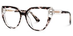 Damary Cateye Tortoise Glasses1
