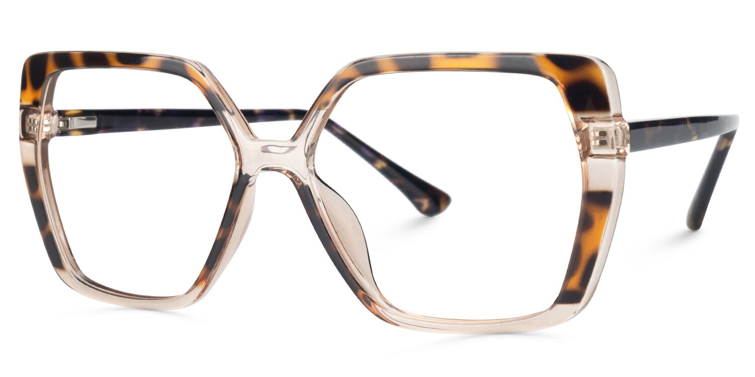 Square Jeneive Tortoise Glasses deals -Zeelool Glasses1