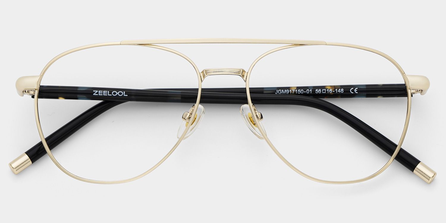 Calvin retro aviator Frame glasses Online | ZEELOOL3