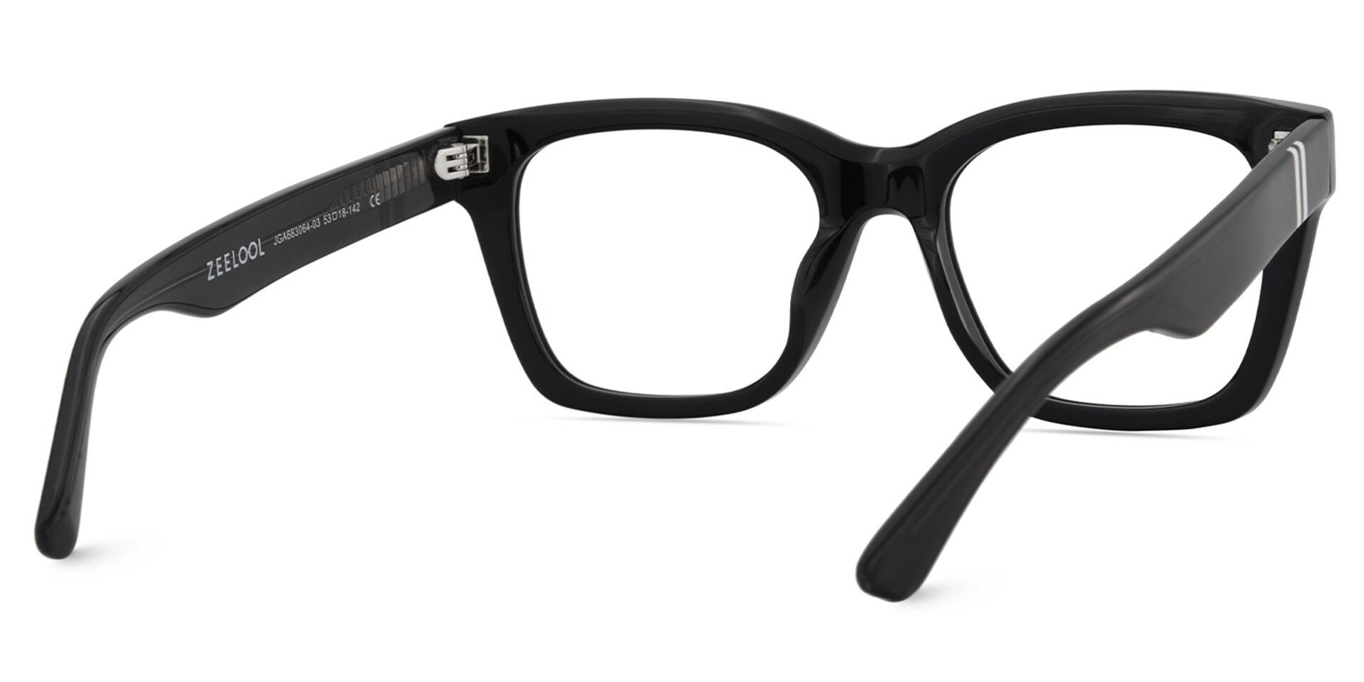 Gaydeh Black Glasses With Rectangle Shape | Zeelool5
