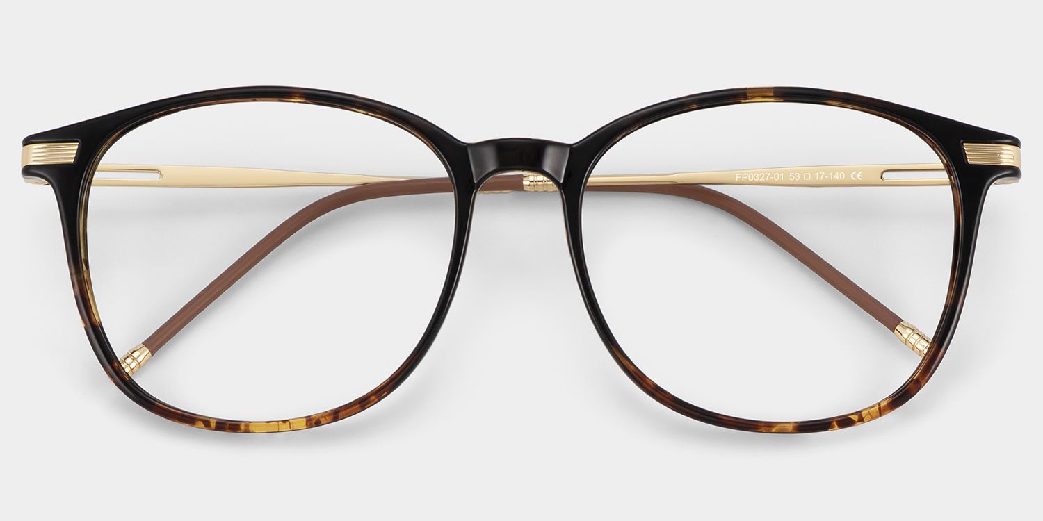 Greene Square Tortoise Frame Glasses | ZEELOOL3