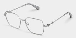 Kayla Geometric Silver Glasses2