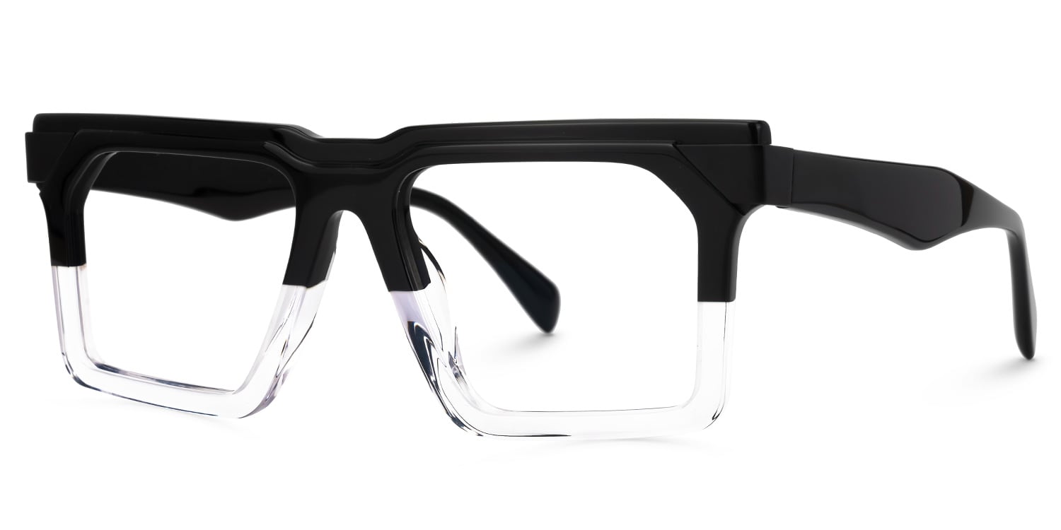 Lebar Square Black-Crystal Glasses1