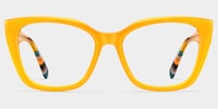 Julius Butterfly Yellow Glasses1