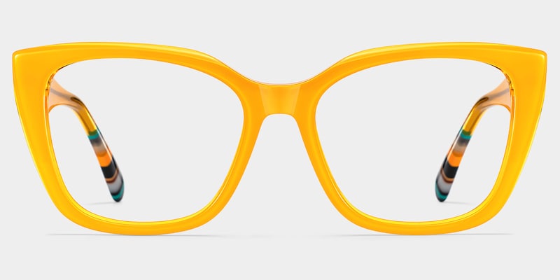Julius Butterfly Yellow Glasses good-img