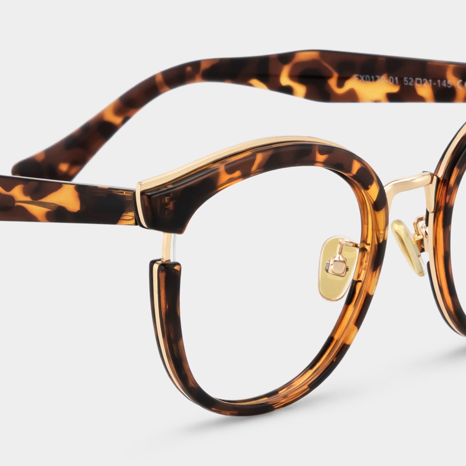 Laraine Cat Eye Tortoises Frame Glasses | ZEELOOL