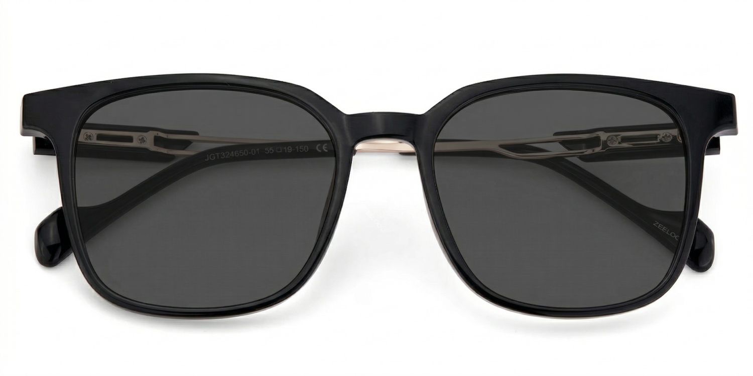Chloe Black Square Prescription Glasses | Zeelool1