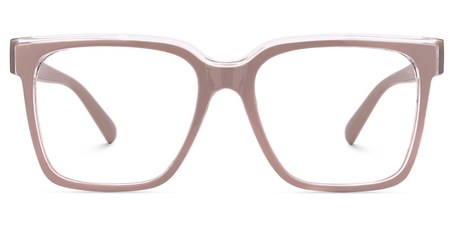Square Renea Pink Glasses deals -Zeelool Glasses0