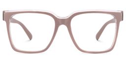 Renea Square Pink Glasses0