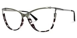 Yomary Cateye Two-Tone Glasses1