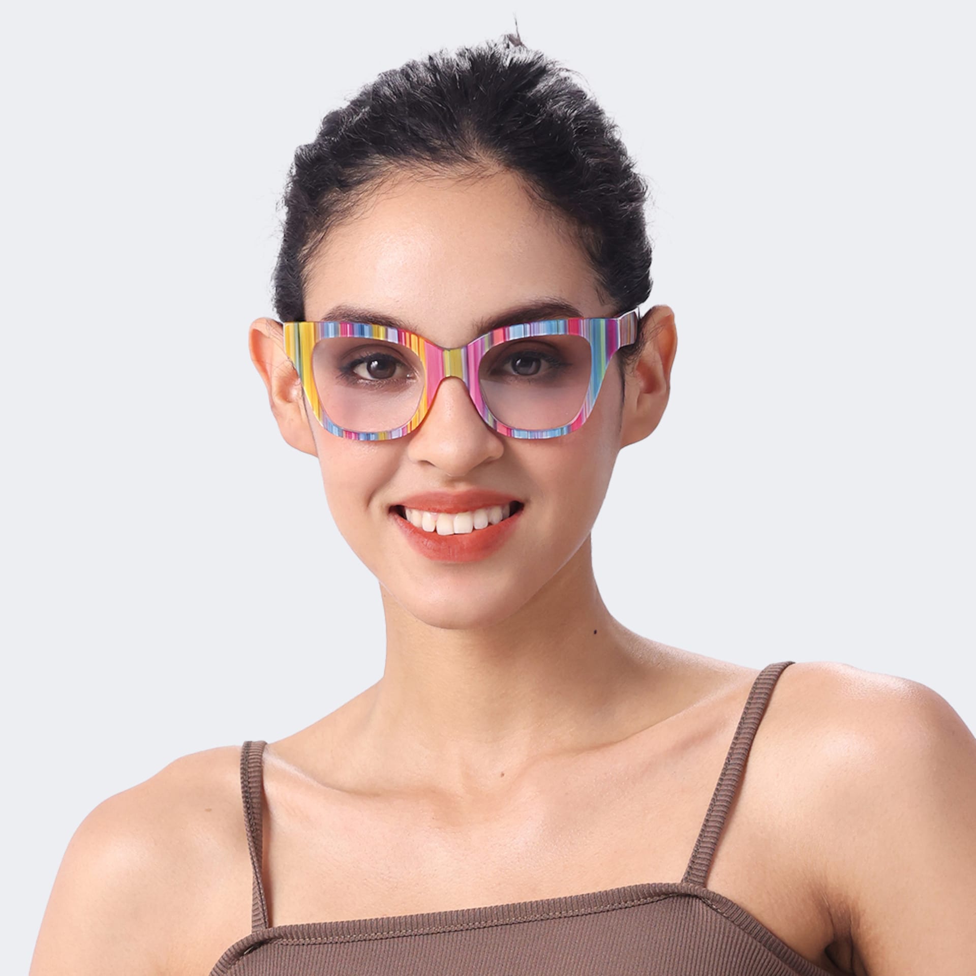 Nereyda Candy Color Eyeglasses Skittles | Zeelool6