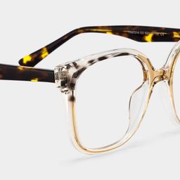 Siner Square Beige Glasses6