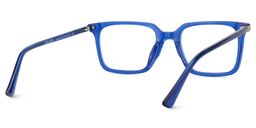 Goveo Rectangle Blue Glasses5