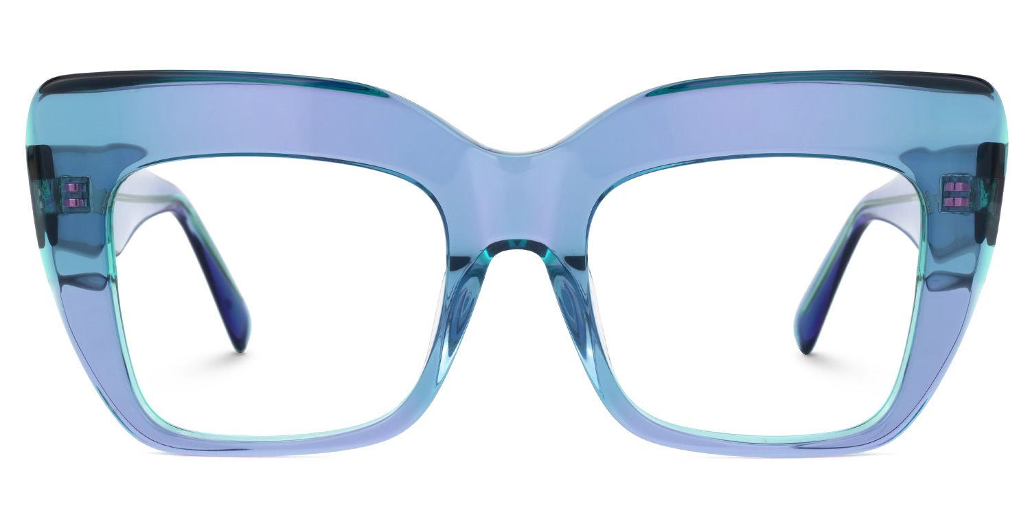 Charmaine Cat Eye Light-Purple Glasses | Zeelool Glasses0