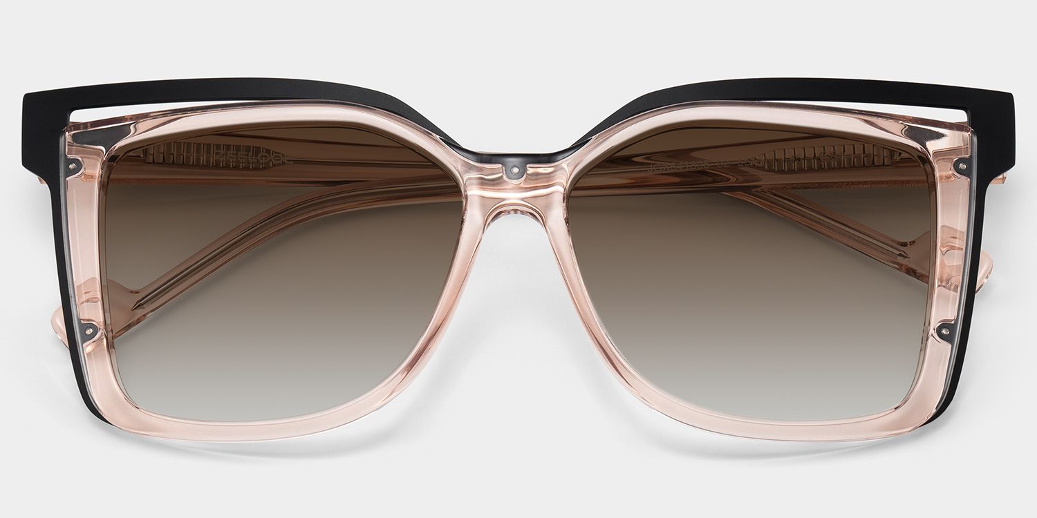 Twolla Mixed Beige Frame Sunglasses | ZEELOOL1