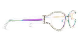 Star Cateye Iridescent Glasses4