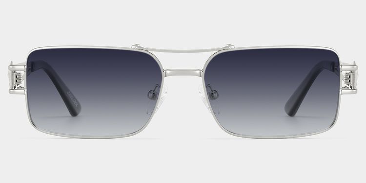 Eric Aviator Silver Glasses