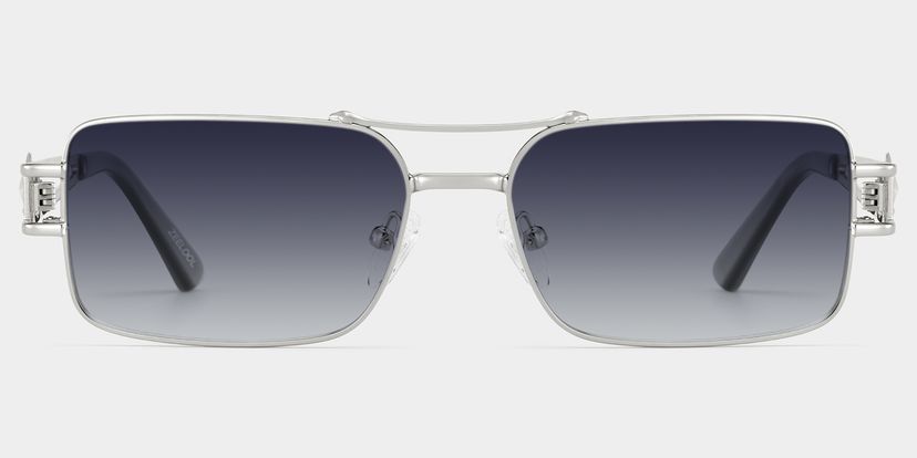 Eric Aviator Silver Glasses