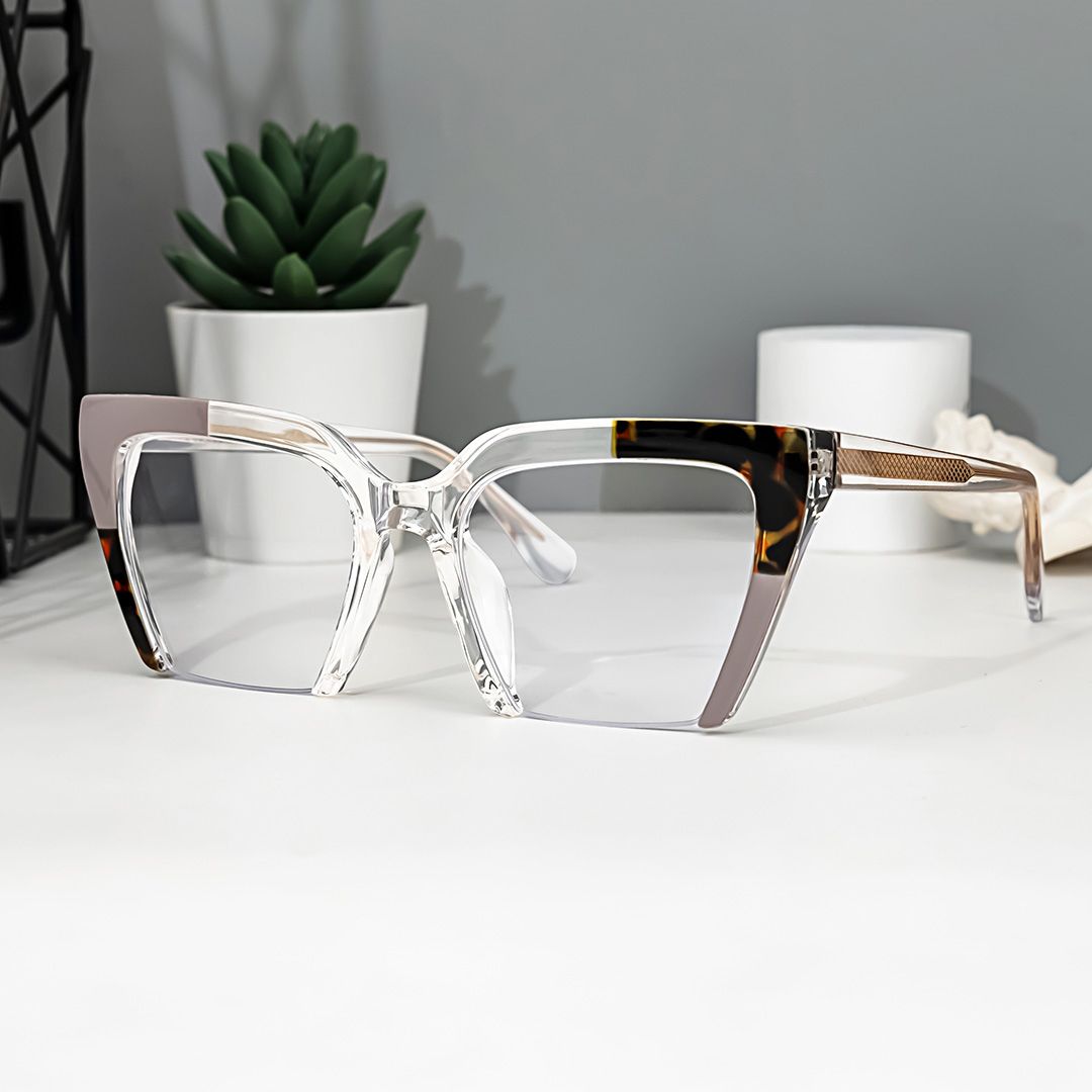 Shaun Cateye Gray Glasses4