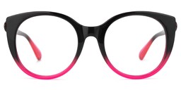 Migdalia Cateye Two-Tone Glasses0